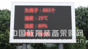 环境负离子浓度监测系统
