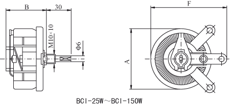 瓷盘变阻器/滑动变阻器 型号;had-bc1-300w