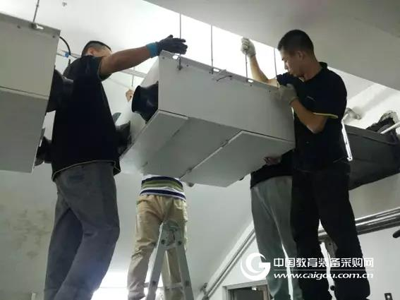 航点新风系统进驻北京高校!
