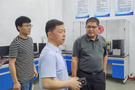 齊魯工業大學（山東省科學院）黨委副書記吳衍濤到機械工程學部調研走訪在校師生