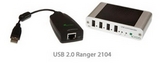 四端口USB 2.0高速延長器