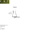 Goldstein撐開器 3x3尖齒牽開器 FST牽開器17003-03 FST動物解剖器械