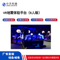 VR六人地震體驗平臺 校園科普館自然災害科普教育設備 地震體驗