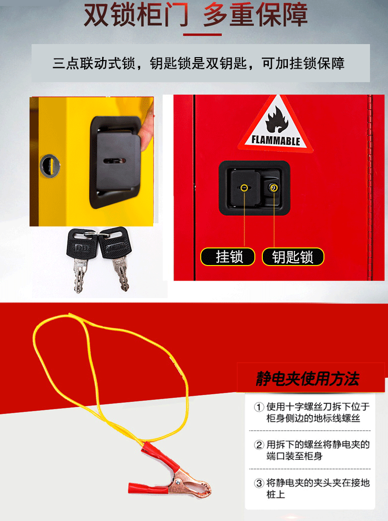 30加仑防爆柜