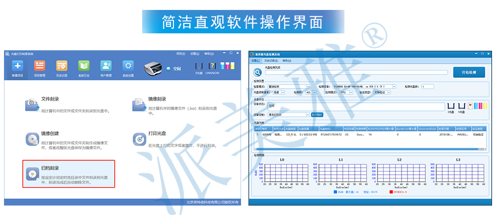 派美雅助力数字化档案异质备份归档刻录