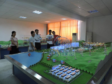 長沙科威模型制造220KV-110KV-35KV變電站模擬裝置、220KV有載調壓電力變壓器仿真模型、電力輸變電系統工藝流程實訓沙盤KWDL-SX9米X2米