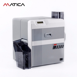 Matica XID8300热升华再转印证卡打印机 政企人员证校园卡会员卡通行证出入证居住证卡