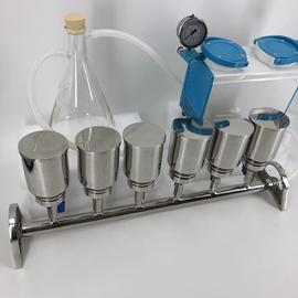 JMGL-6不锈钢六联过滤器/夹子式300ml