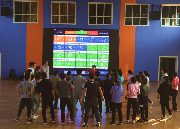 北京第二实验小学构建学生体质智慧监测系统