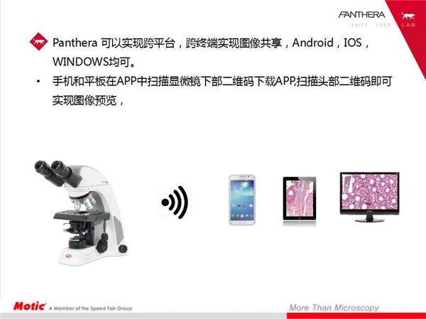 国产智能化显微镜跨入“二维码”时代