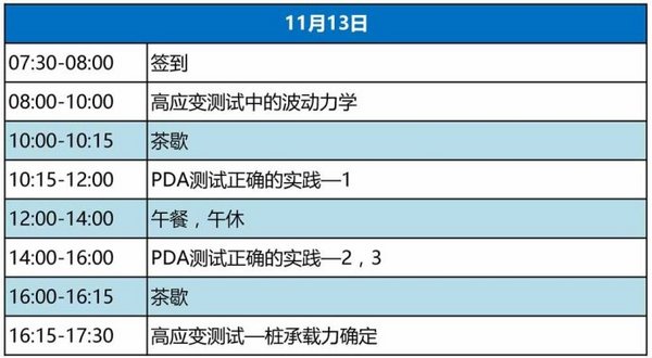 二号通知｜中国基桩检测DMAPT中国考证班