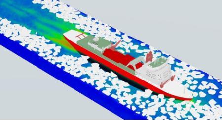 我国首个具有自主知识产权的极地装备结构冰载荷数值仿真软件ICE-SDEM发布