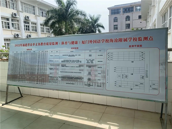 福建開展2022年春季義務教育體育與健康教育質量監測