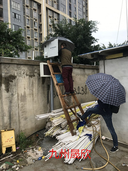 揚塵在線監測設備安裝升級