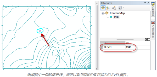 如何將輪廓圖從Surfer軟件中提取并導入ArcMap
