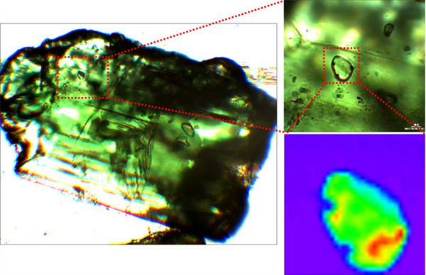 激光拉曼光谱助力矿物包裹体研究