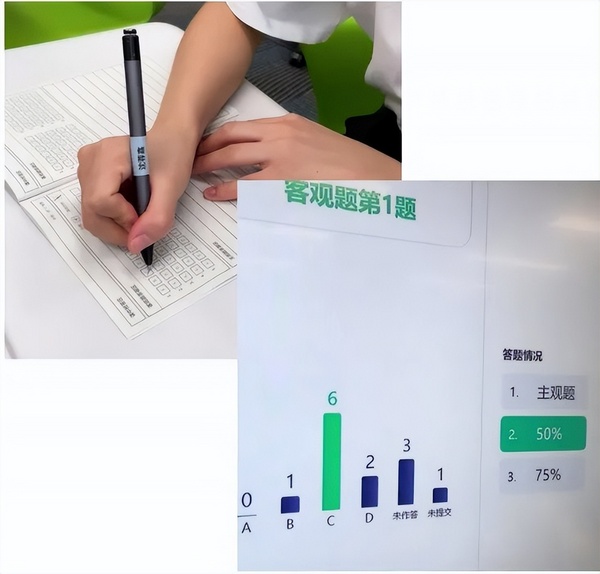 教室里的“小幫手” 青小鹿智慧紙筆課堂教學反饋更及時！