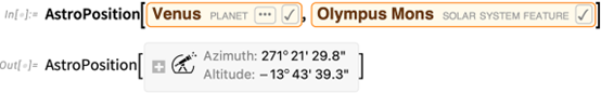【軟件更新】Mathematica 13.2 更新之天文計算
