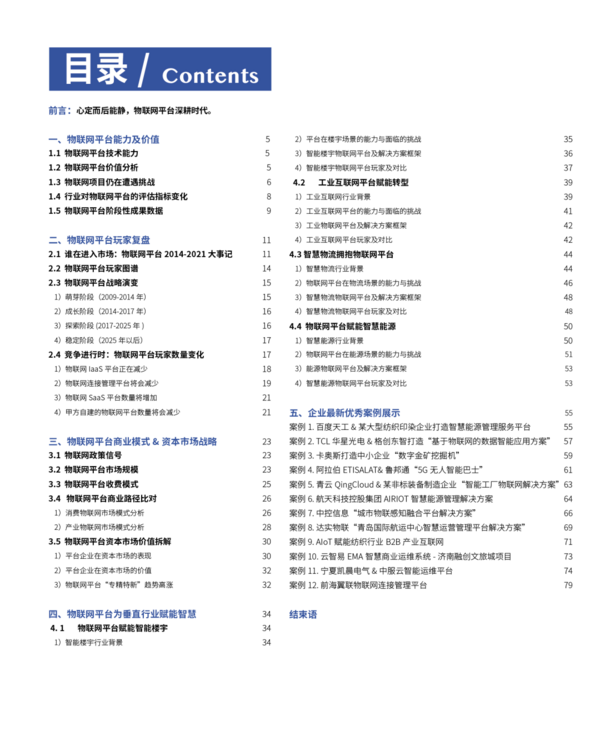 中国物联网平台产业研究报告（2022）的30条解读 | 附报告下载