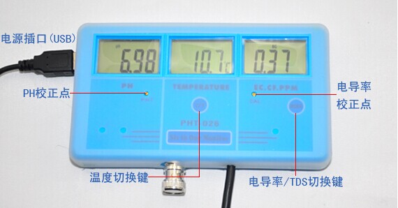 在线ph计TDS温度电导率仪