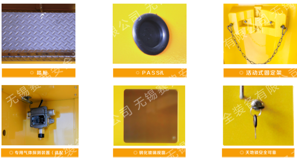 無錫賽弗室內雙瓶氣瓶柜SF-LSG002PB