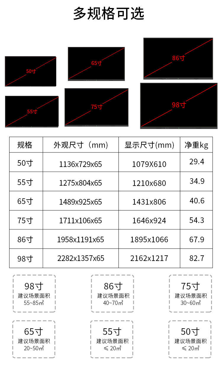 多媒体教学一体机 智能电子白板厂家